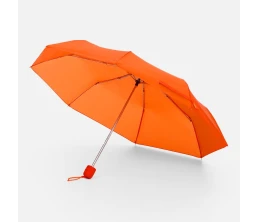 Зонт складной Basic, оранжевый