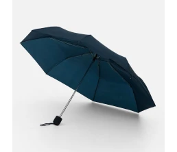 Зонт складной Basic, темно-синий