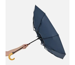 Зонт складной Classic, темно-синий