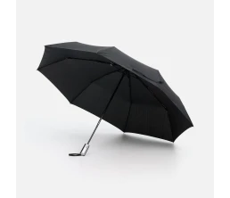 Зонт складной Fiber, черный