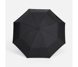 Зонт складной Fiber, черный