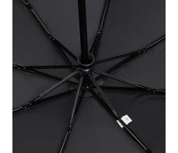 Зонт складной Fiber, черный