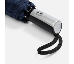 Зонт складной Fiber, темно-синий