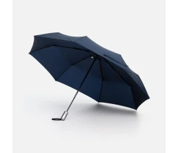 Зонт складной Fiber, темно-синий