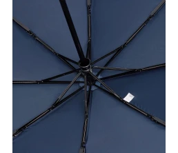 Зонт складной Fiber, темно-синий