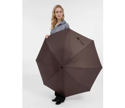 Зонт-трость Classic, коричневый