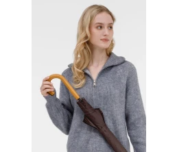 Зонт-трость Classic, коричневый