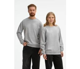 Свитшот унисекс Columbia, серый меланж