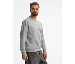 Свитшот унисекс Columbia, серый меланж