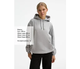 Худи унисекс Condor, серый меланж