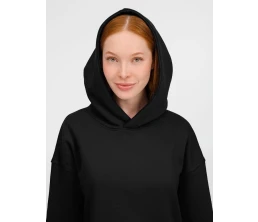 Худи оверсайз унисекс Tolla, черное
