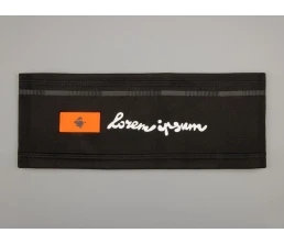 Лейбл из ПВХ Dzeta, XS, оранжевый неон