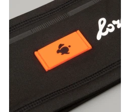 Лейбл из ПВХ Dzeta, XS, оранжевый неон