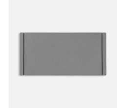 Лейбл из ПВХ Dzeta, XS, серый