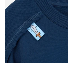 Лейбл тканевый Epsilon, S, белый