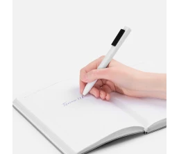 Ручка шариковая Swiper SQ, белая с черным