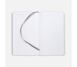 Ежедневник Nova Round, недатированный, серый