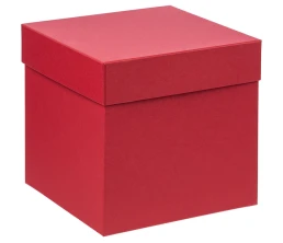 Коробка Cube, M, красная