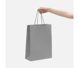 Пакет бумажный Porta XL, серый