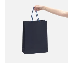 Пакет бумажный Porta XL, темно-синий
