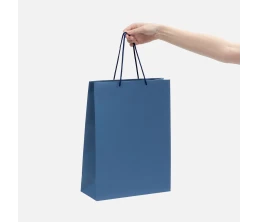 Пакет бумажный Porta XL, синий