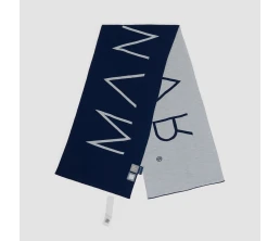 Шарф Bereg, серый с синим