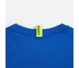 Лейбл тканевый Epsilon, S, желтый неон