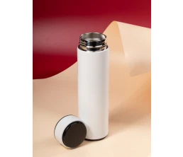 Смарт-бутылка с заменяемой батарейкой Long Therm, белая