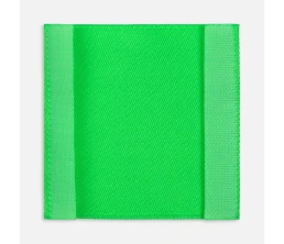 Лейбл тканевый Epsilon, L, зеленый неон