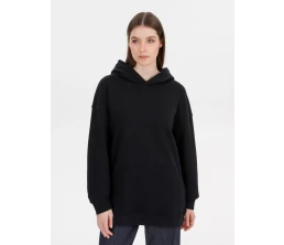 Худи оверсайз унисекс Outshine, черное