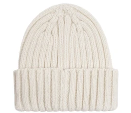 Шапка Uni, молочно-белая