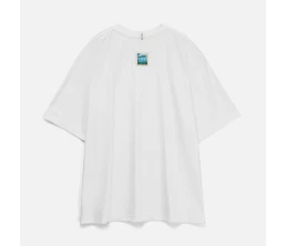 Лейбл хлопковый Doni, S, беленый