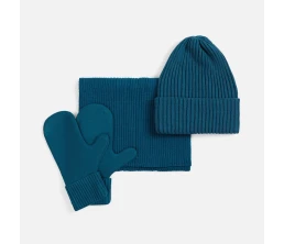 Шарф Yong, темно-синий (морская волна)