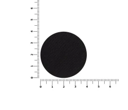 Наклейка тканевая Lunga Round, M, черная