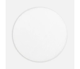 Наклейка тканевая Lunga Round, M, белая