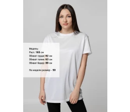 Футболка унисекс для сублимации Paint Tee, белая