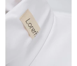 Лейбл хлопковый Doni, S, неокрашенный