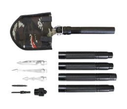 Многофункциональная лопата HK001, черная