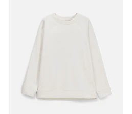 Свитшот унисекс S1, молочно-белый