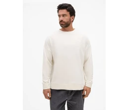 Свитшот унисекс S2, молочно-белый