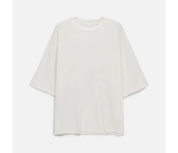 Футболка унисекс оверсайз T1, молочно-белая