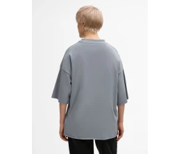 Футболка унисекс оверсайз T1, серая