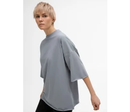 Футболка унисекс оверсайз T1, серая