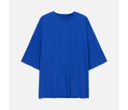 Футболка унисекс оверсайз T1, синяя