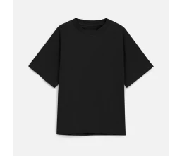 Футболка унисекс оверсайз T2, черная