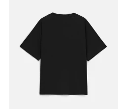 Футболка унисекс оверсайз T2, черная