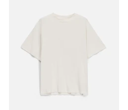 Футболка унисекс оверсайз T2, молочно-белая
