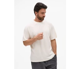 Футболка унисекс оверсайз T2, молочно-белая