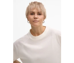 Футболка унисекс оверсайз T2, молочно-белая