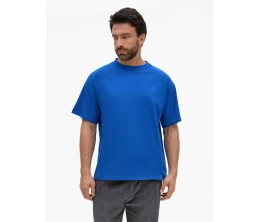 Футболка унисекс оверсайз T2, синяя